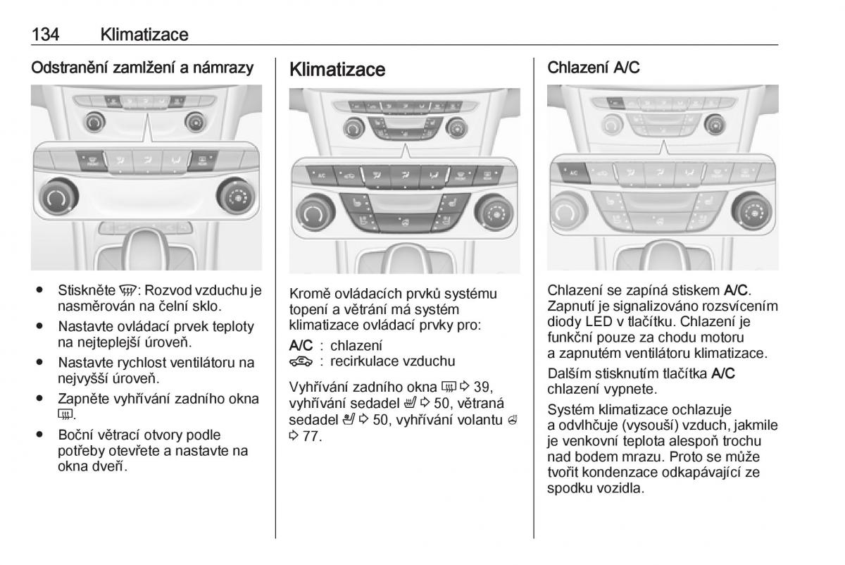 Opel Astra K V 5 navod k obsludze / page 136