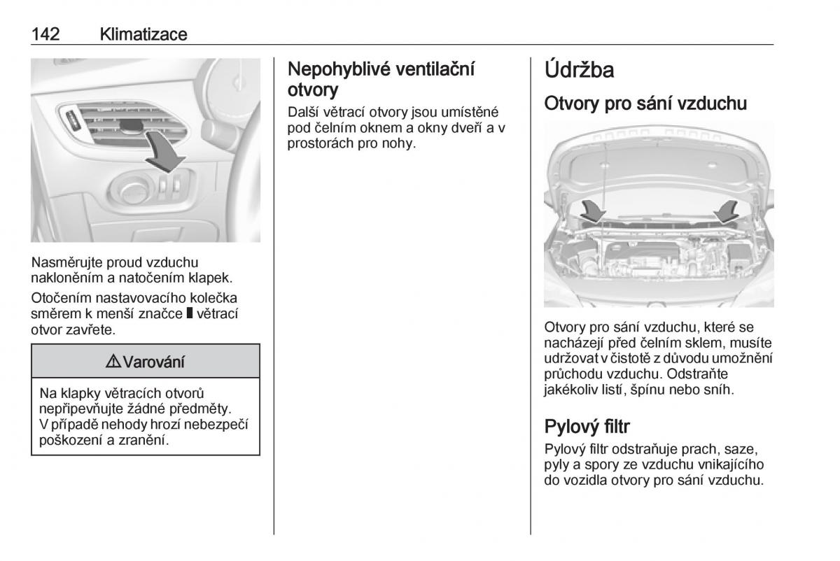 Opel Astra K V 5 navod k obsludze / page 144