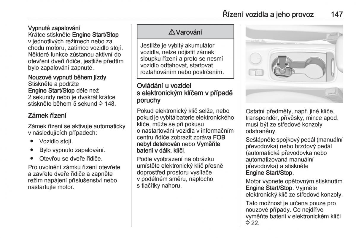 Opel Astra K V 5 navod k obsludze / page 149