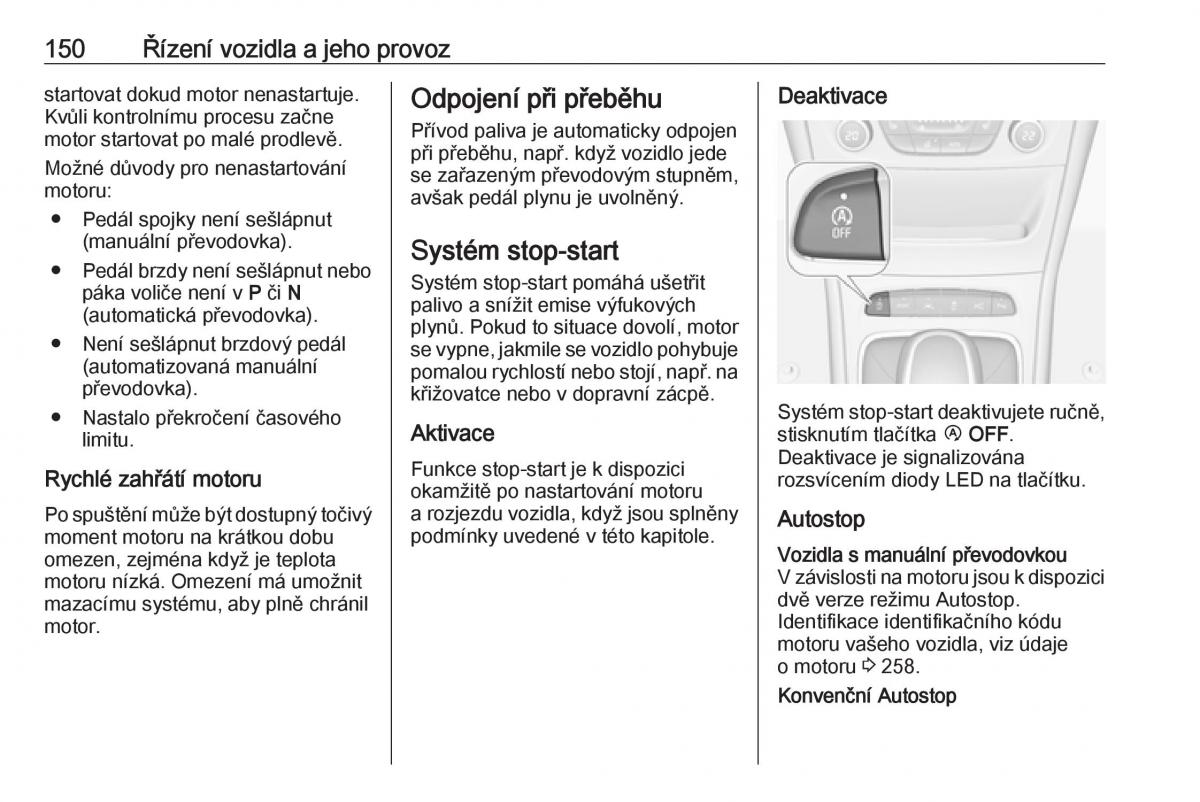 Opel Astra K V 5 navod k obsludze / page 152