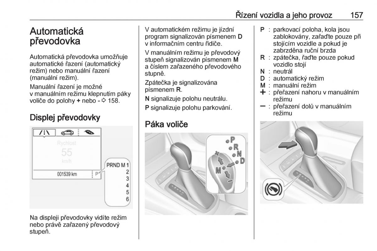 Opel Astra K V 5 navod k obsludze / page 159