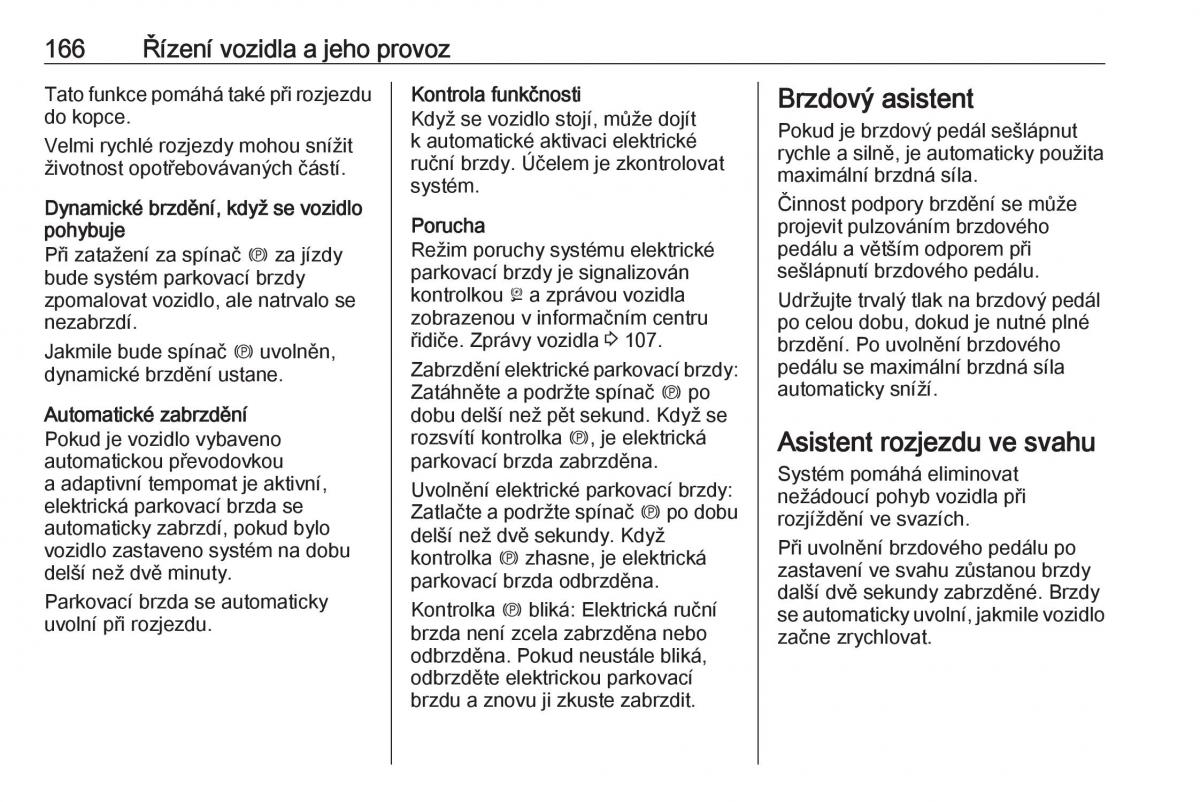 Opel Astra K V 5 navod k obsludze / page 168