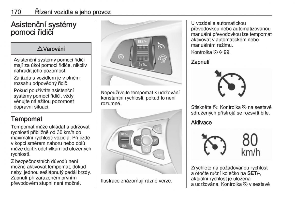 Opel Astra K V 5 navod k obsludze / page 172