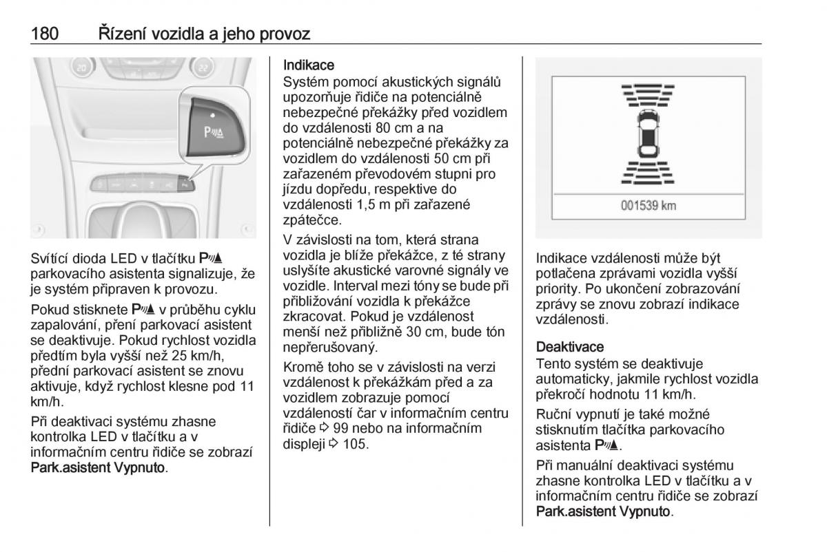 Opel Astra K V 5 navod k obsludze / page 182