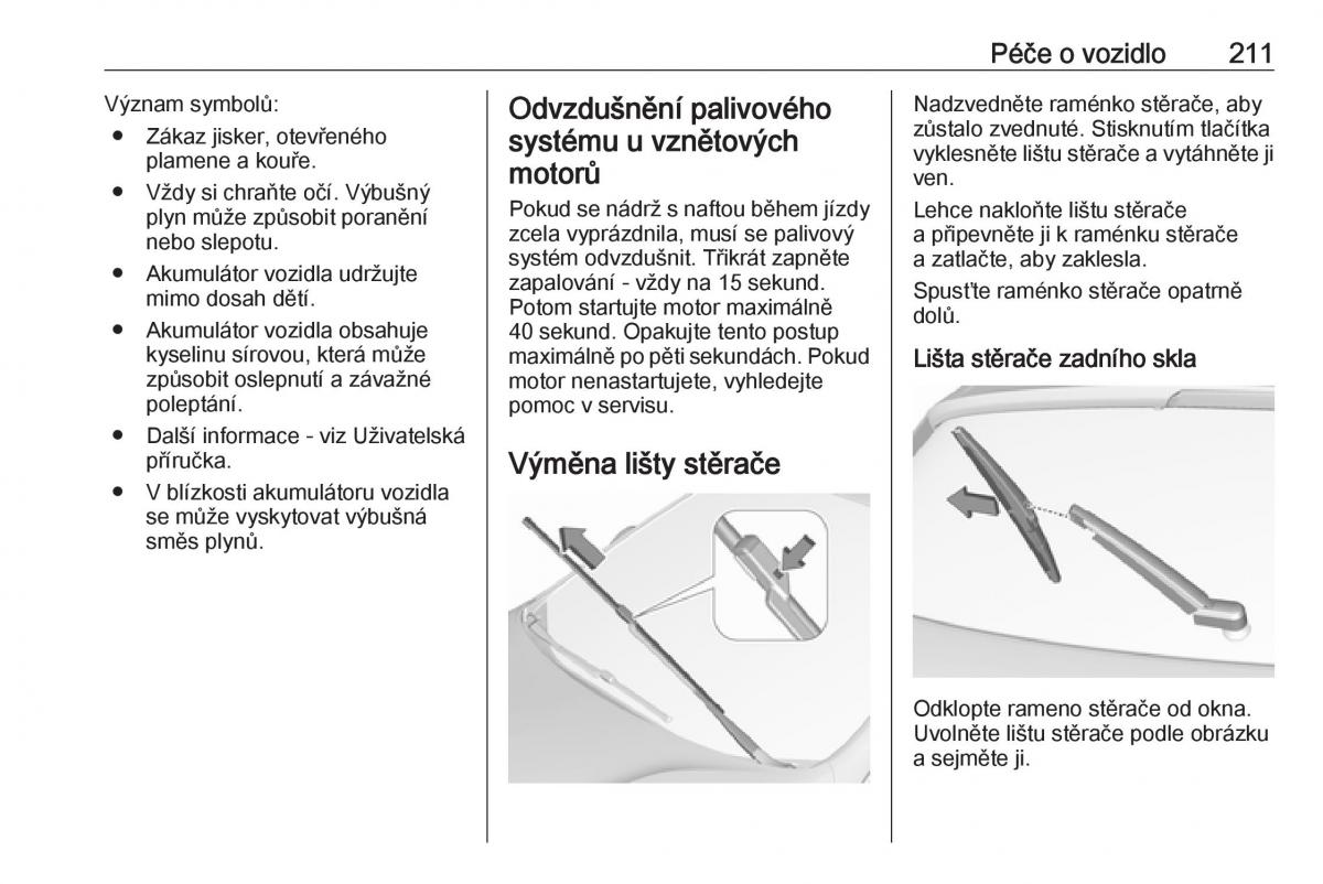 Opel Astra K V 5 navod k obsludze / page 213