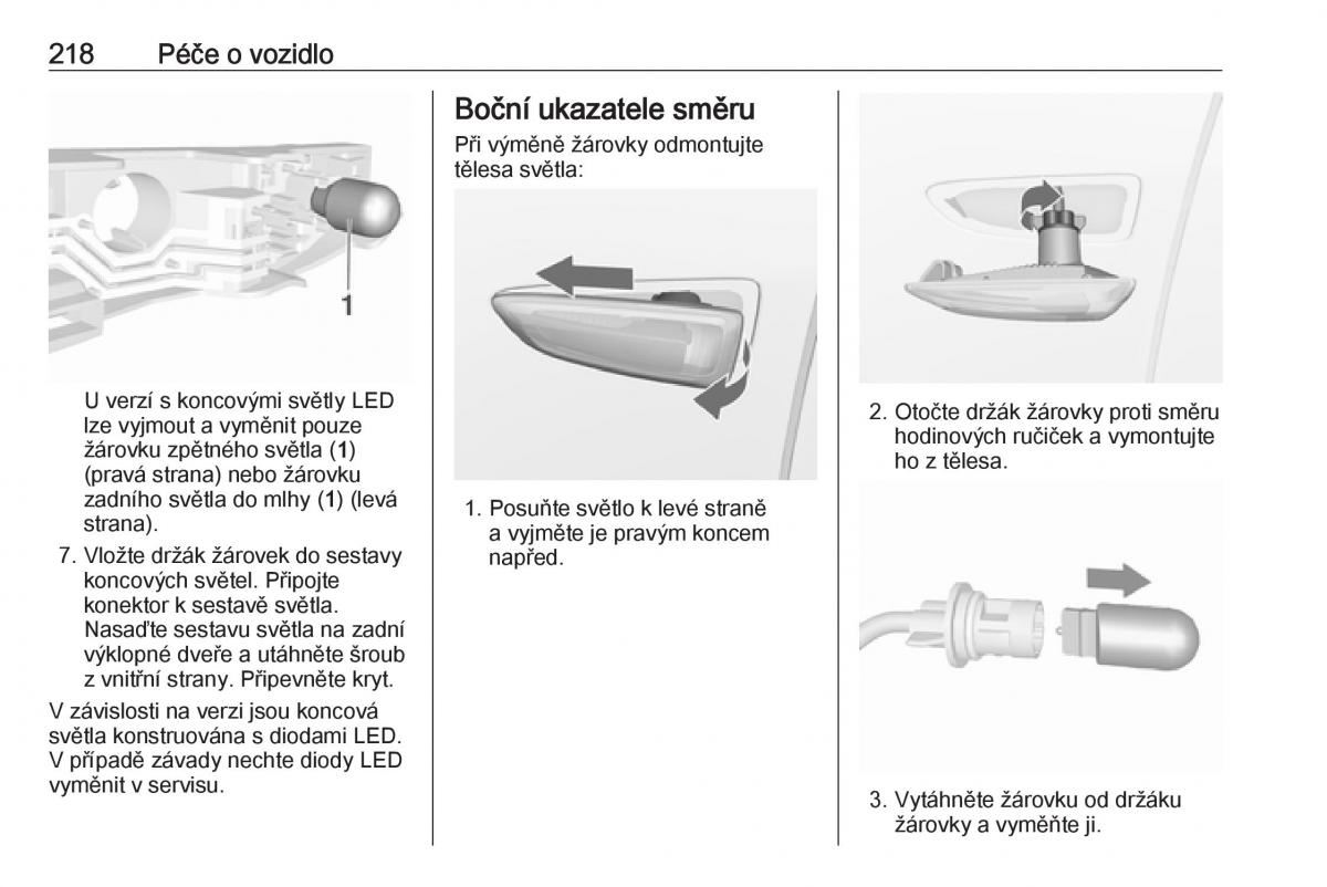 Opel Astra K V 5 navod k obsludze / page 220