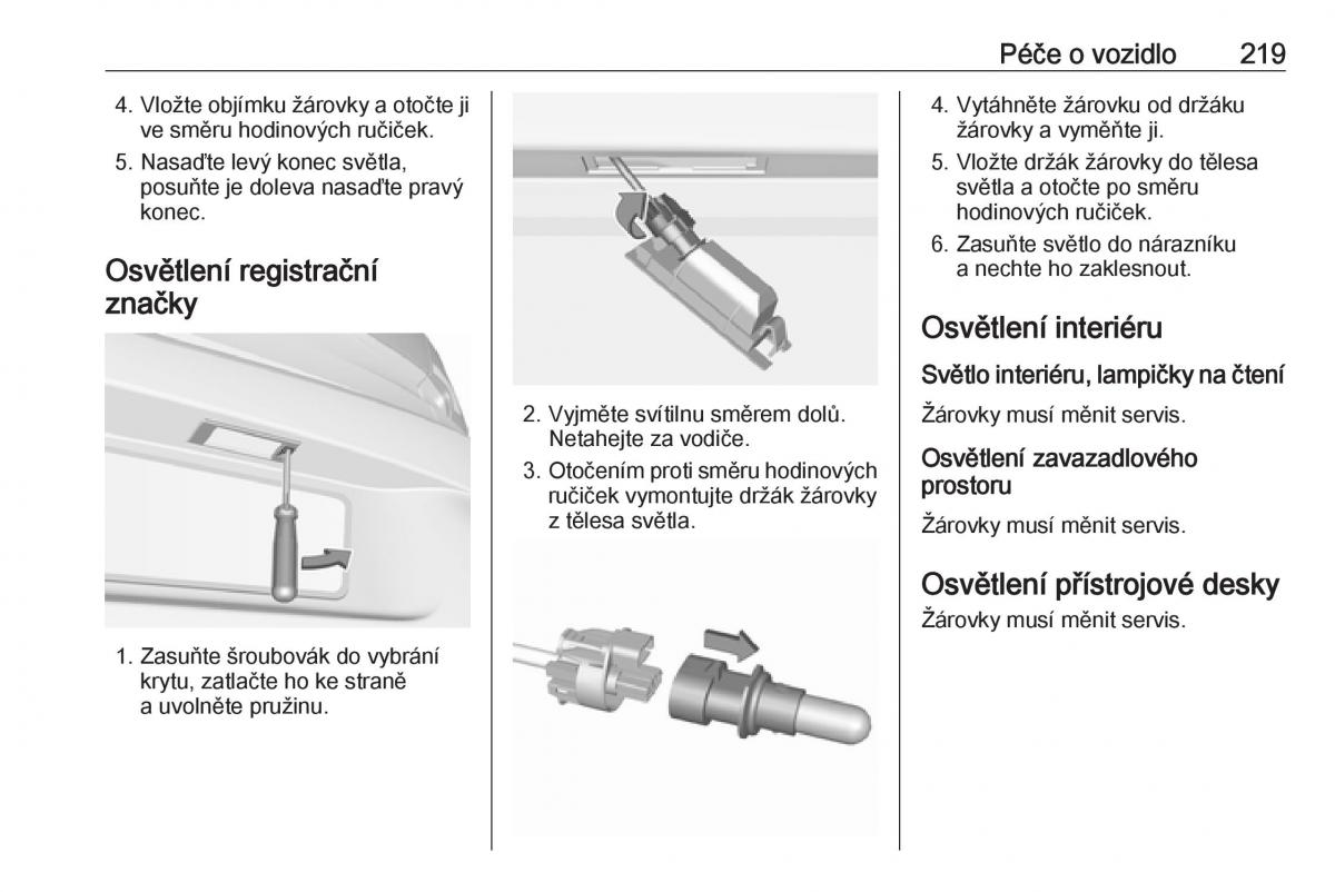 Opel Astra K V 5 navod k obsludze / page 221