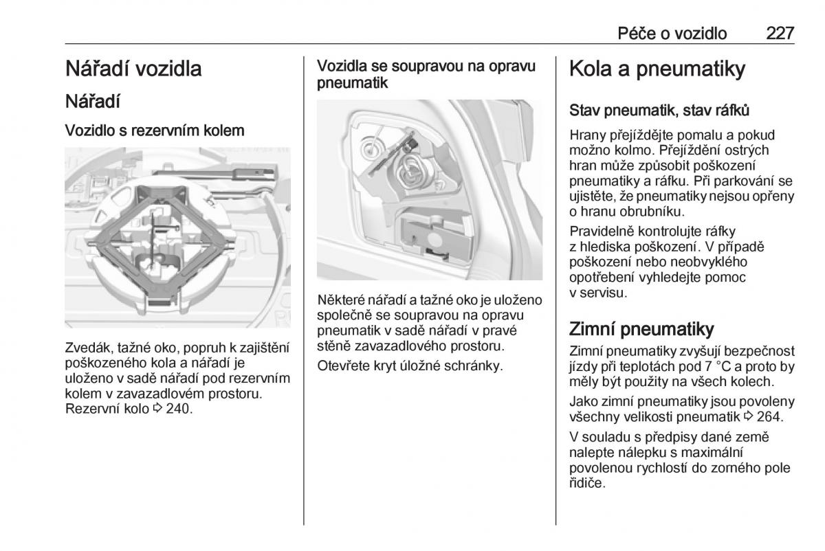 Opel Astra K V 5 navod k obsludze / page 229