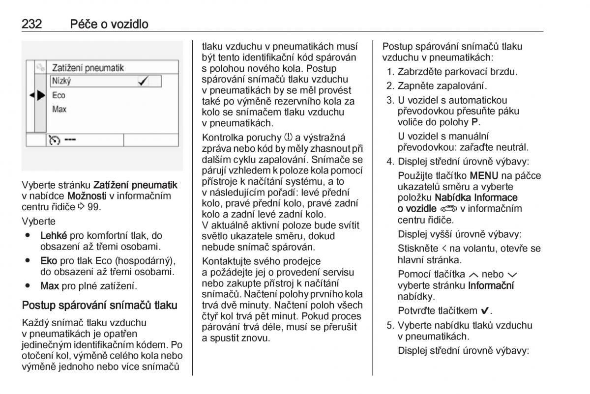 Opel Astra K V 5 navod k obsludze / page 234