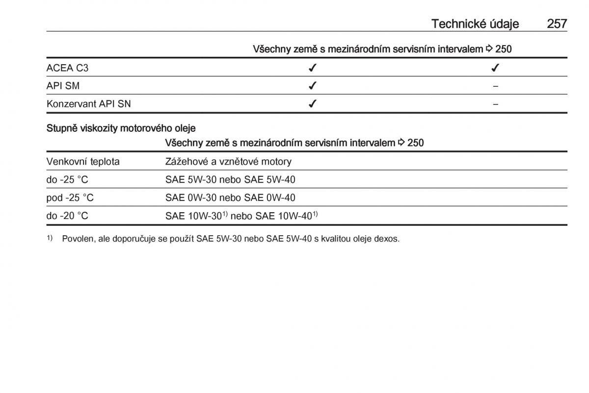 Opel Astra K V 5 navod k obsludze / page 259