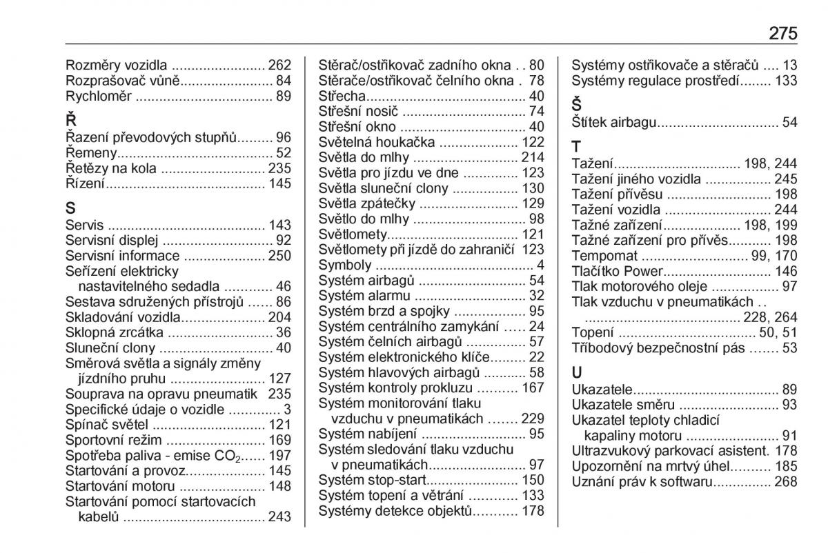 Opel Astra K V 5 navod k obsludze / page 277