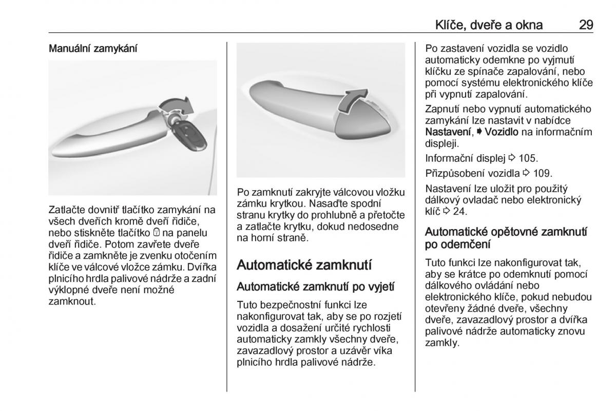 Opel Astra K V 5 navod k obsludze / page 31