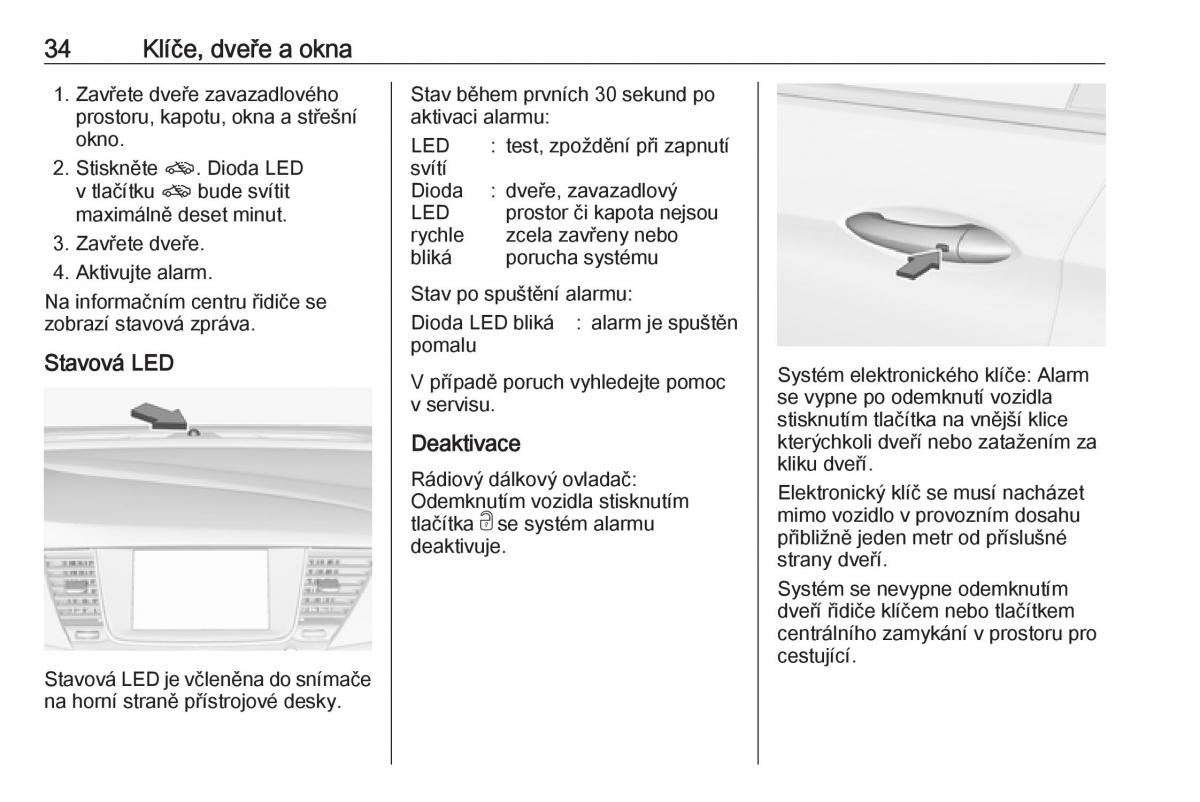 Opel Astra K V 5 navod k obsludze / page 36