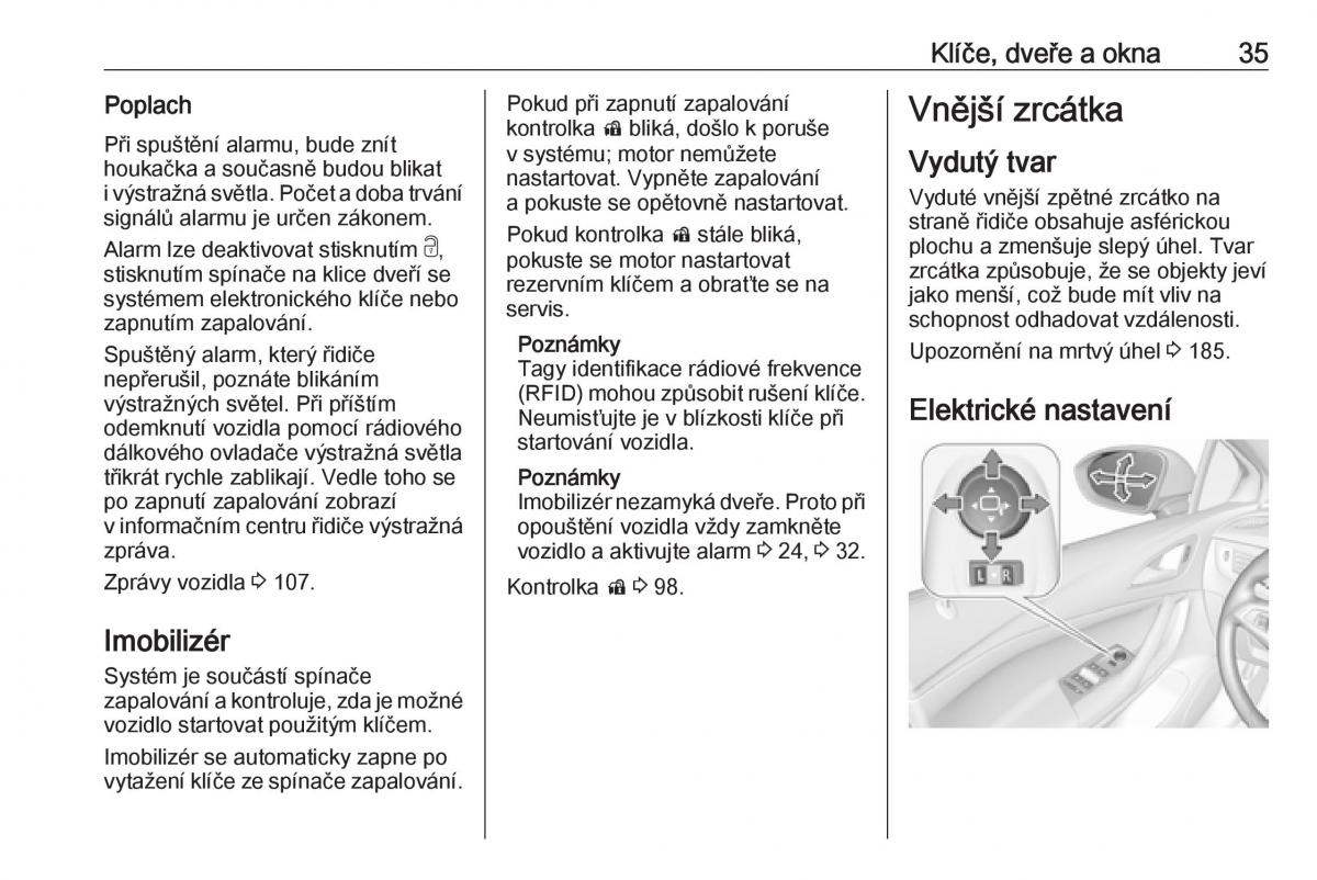 Opel Astra K V 5 navod k obsludze / page 37