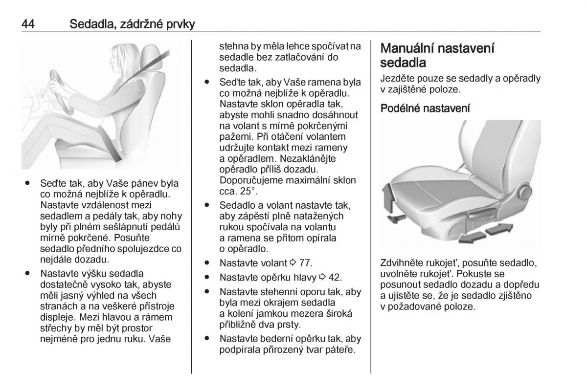 Opel Astra K V 5 navod k obsludze / page 46