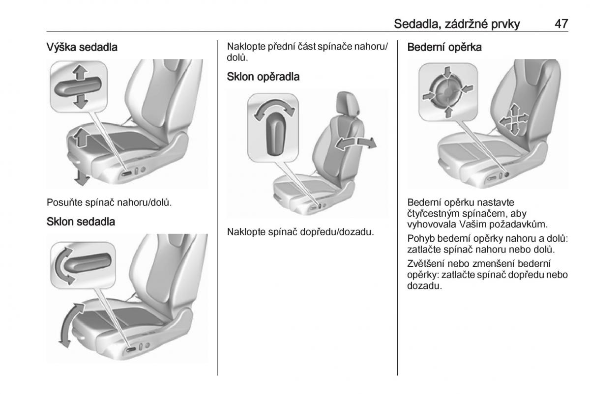 Opel Astra K V 5 navod k obsludze / page 49