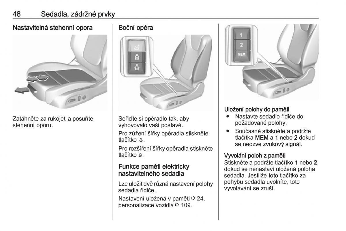 Opel Astra K V 5 navod k obsludze / page 50