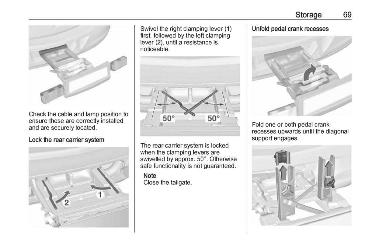 Opel Astra K V 5 owners manual / page 71