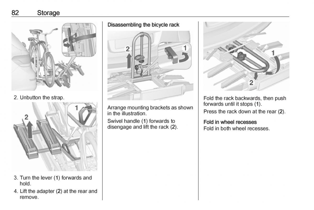 Opel Astra K V 5 owners manual / page 84