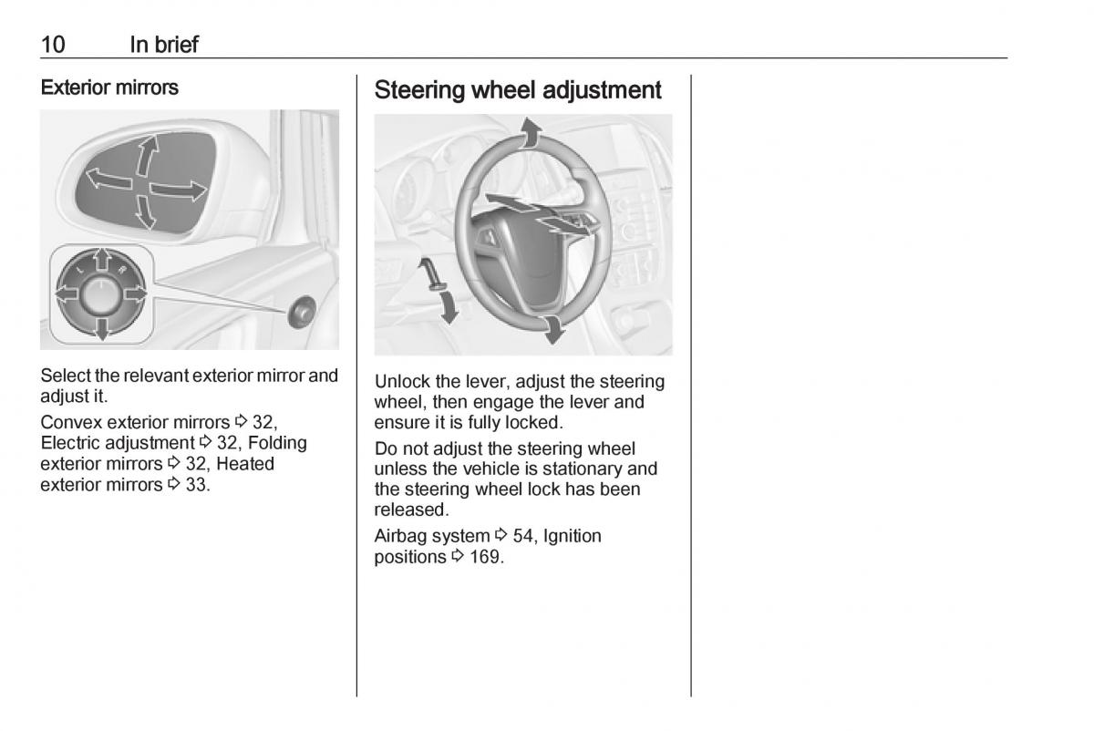 Opel Astra K V 5 owners manual / page 12