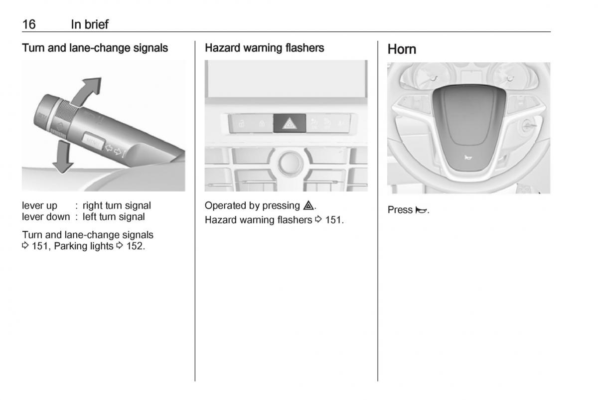 Opel Astra K V 5 owners manual / page 18