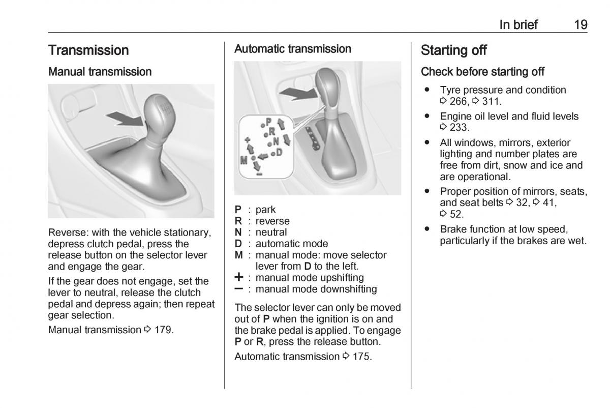 Opel Astra K V 5 owners manual / page 21