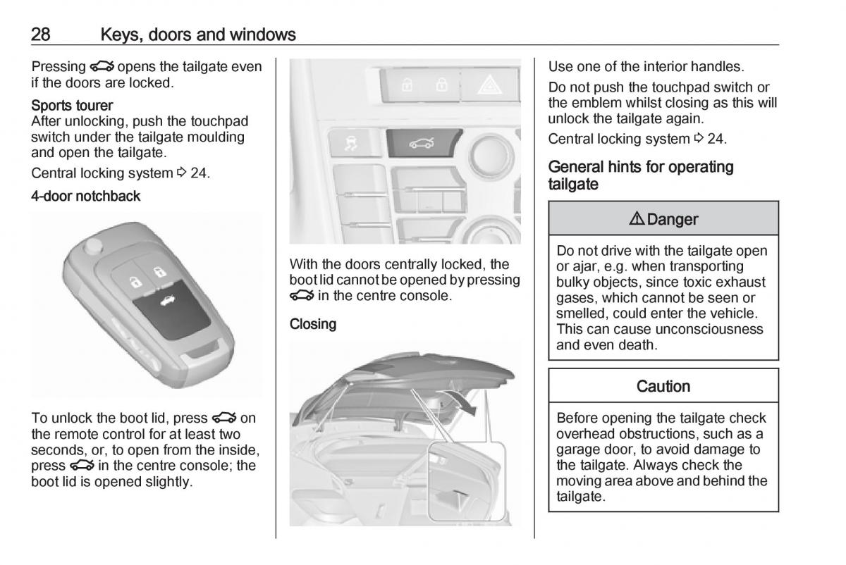 Opel Astra K V 5 owners manual / page 30