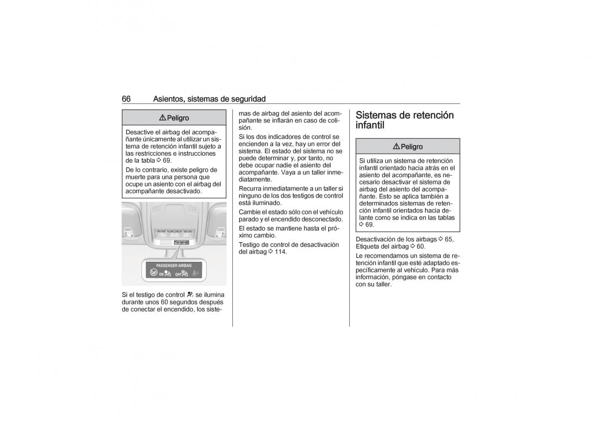 Opel Astra K V 5 manual del propietario / page 68