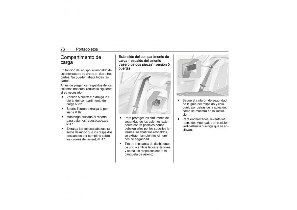 Opel Astra K V 5 manual del propietario / page 78