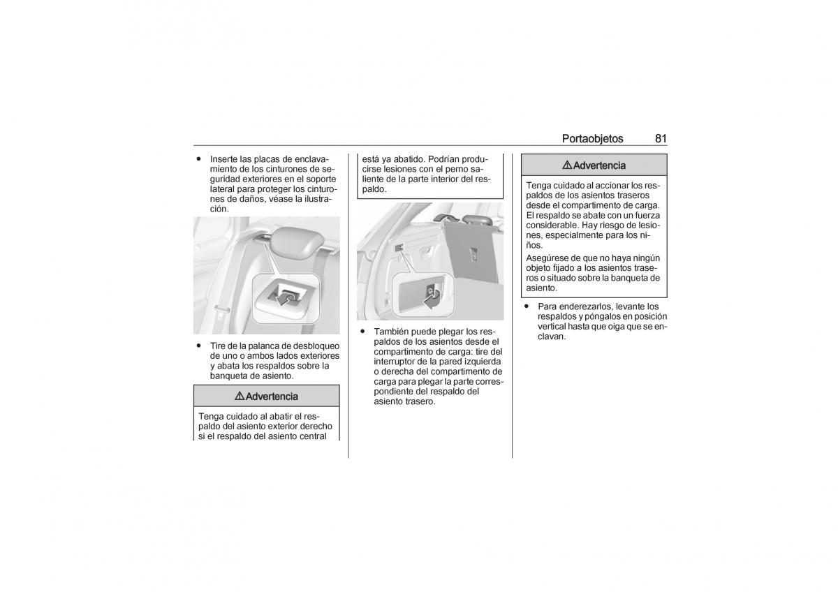 Opel Astra K V 5 manual del propietario / page 83