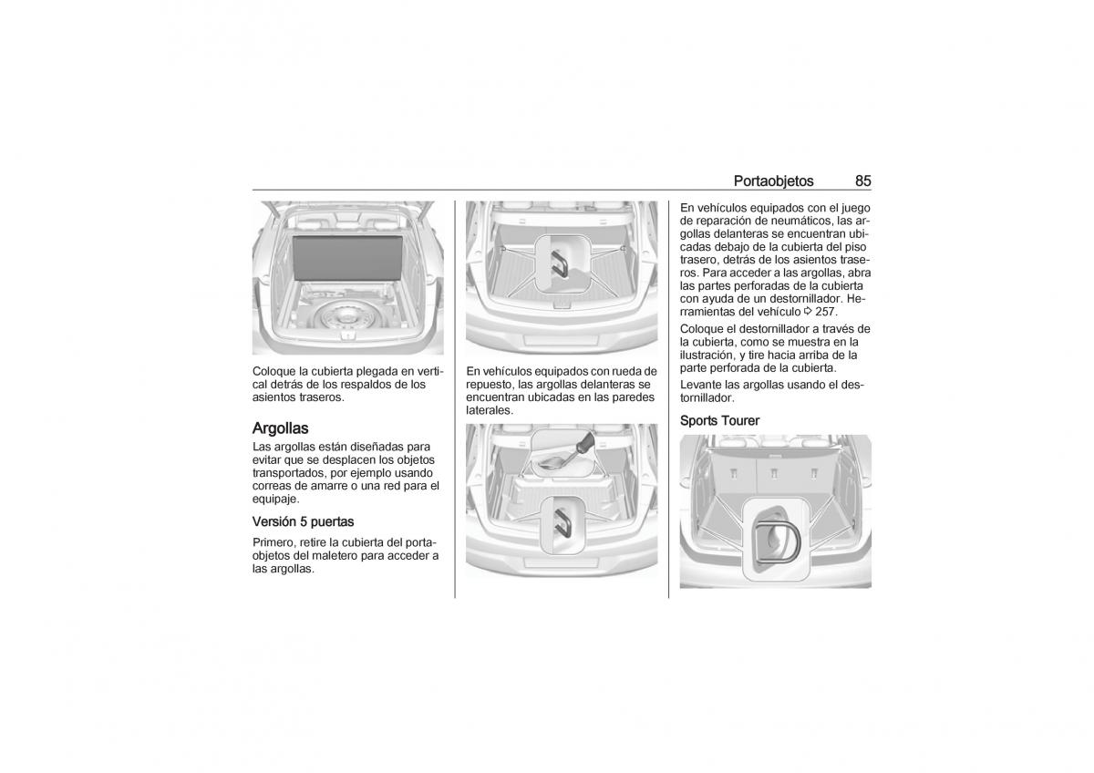 Opel Astra K V 5 manual del propietario / page 87