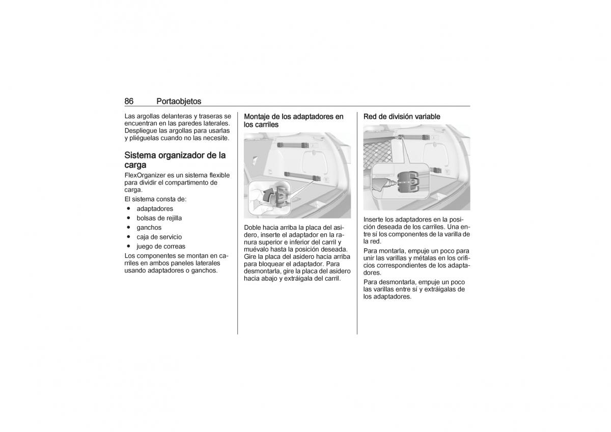 Opel Astra K V 5 manual del propietario / page 88