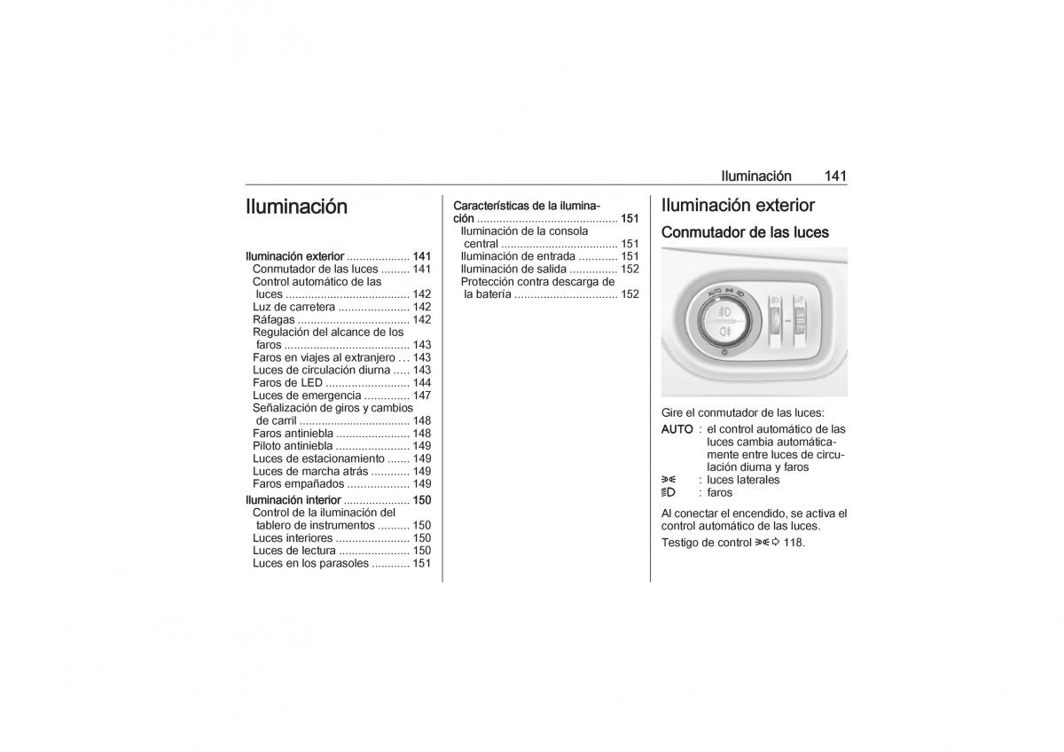 Opel Astra K V 5 manual del propietario / page 143