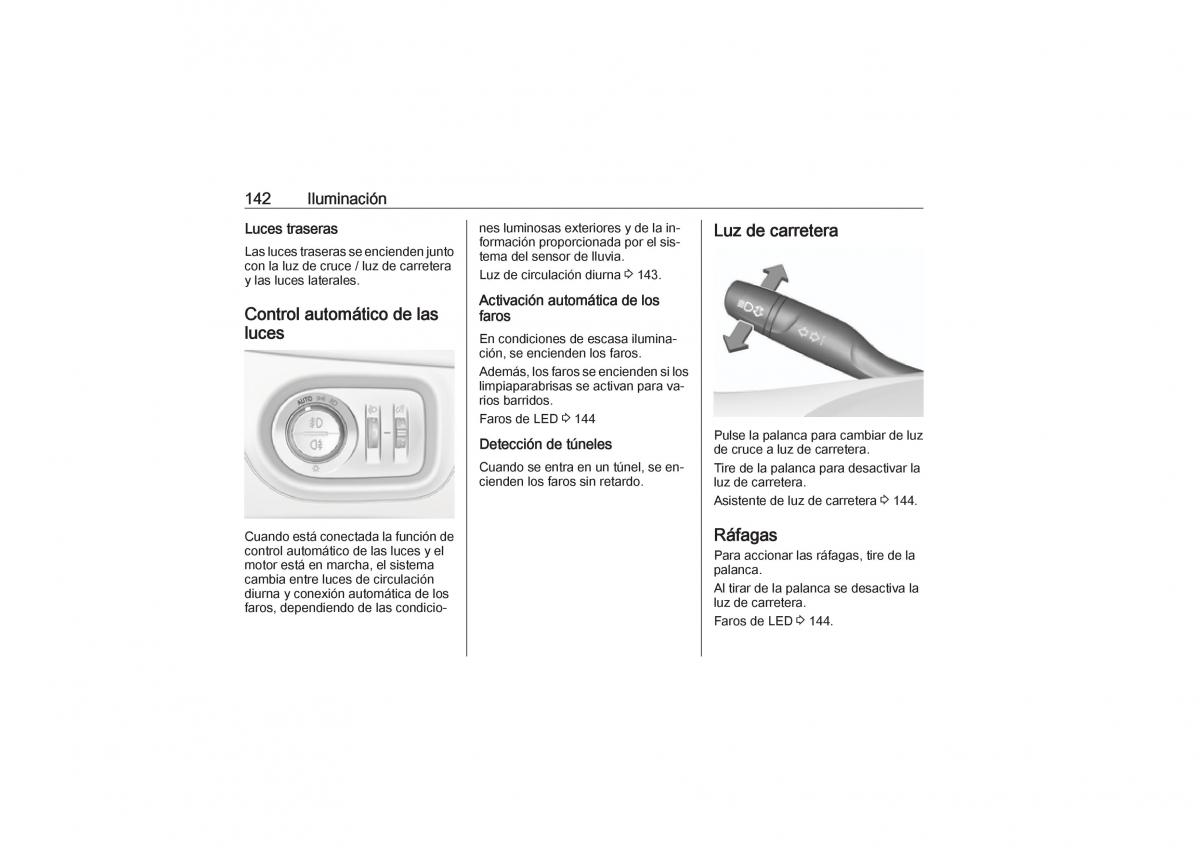 Opel Astra K V 5 manual del propietario / page 144