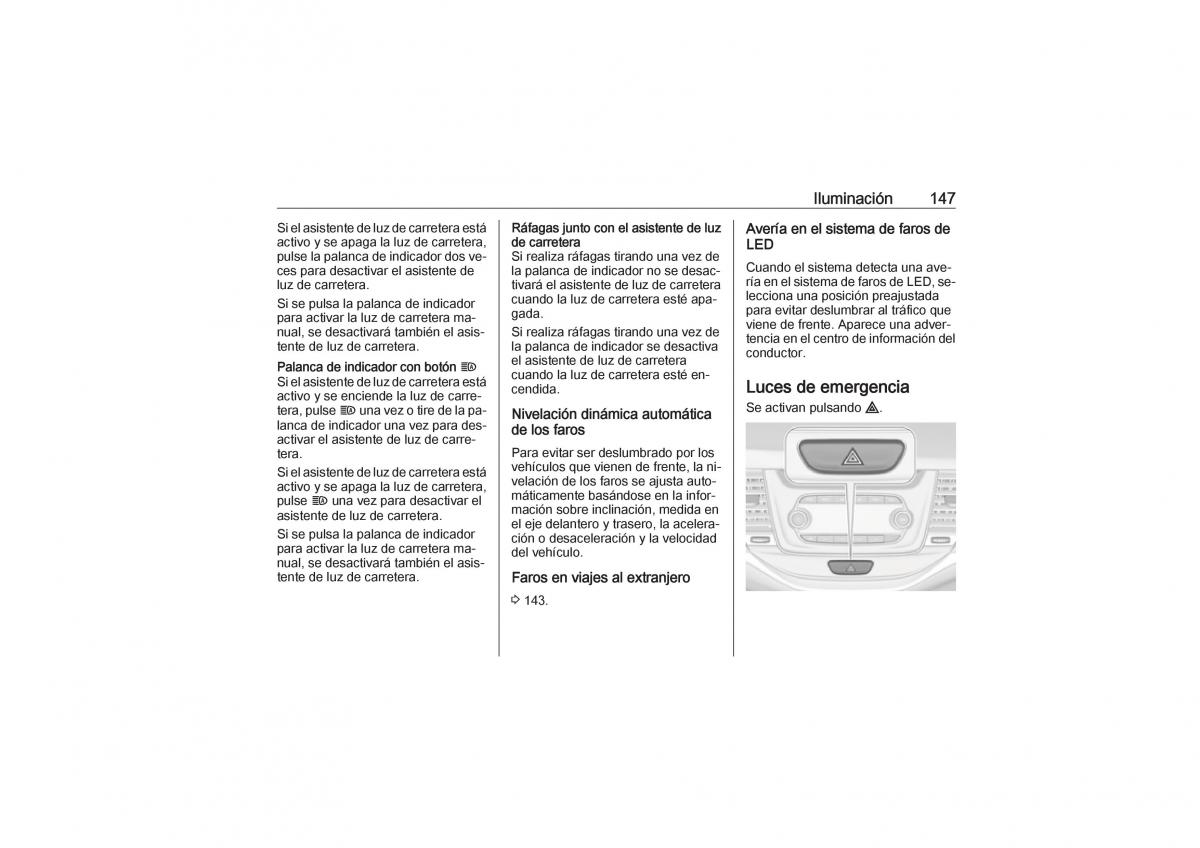 Opel Astra K V 5 manual del propietario / page 149