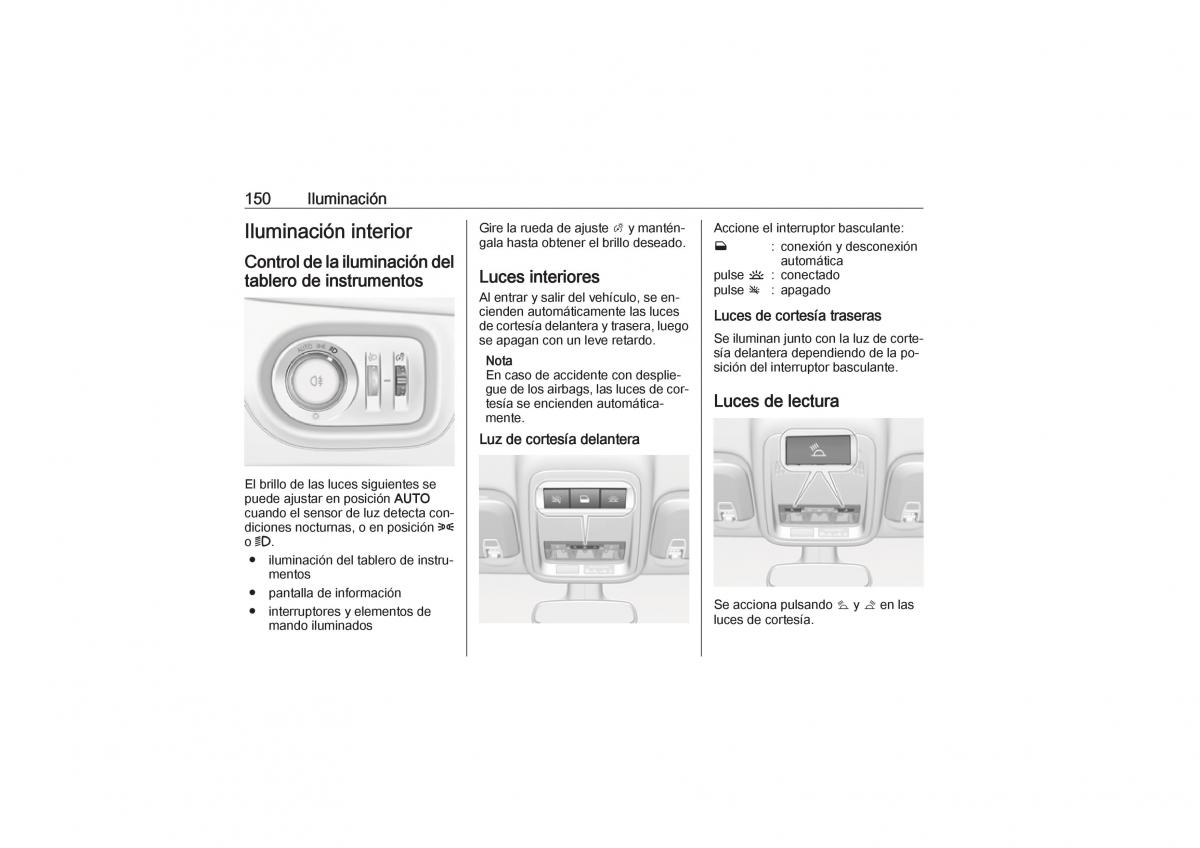 Opel Astra K V 5 manual del propietario / page 152