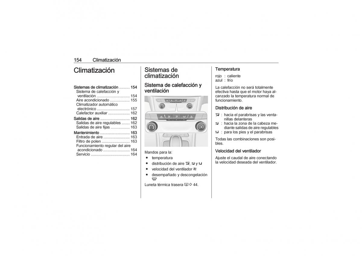 Opel Astra K V 5 manual del propietario / page 156