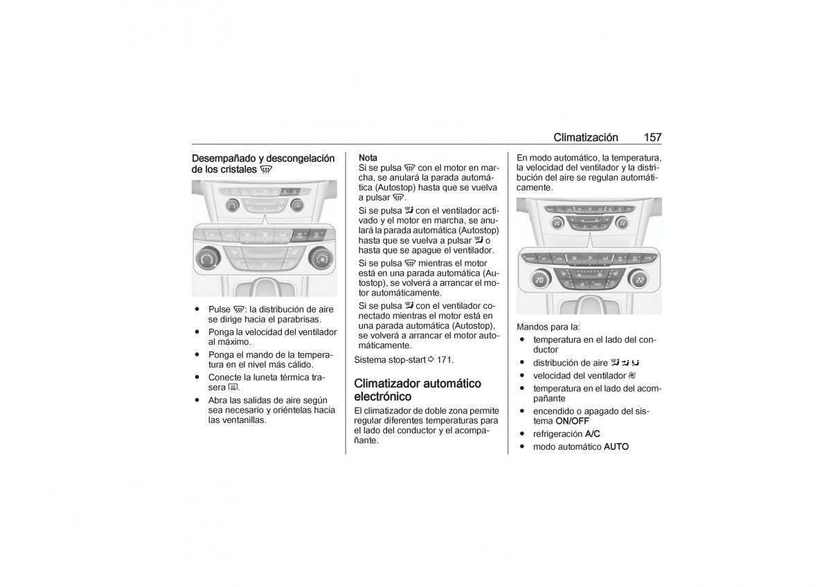 Opel Astra K V 5 manual del propietario / page 159