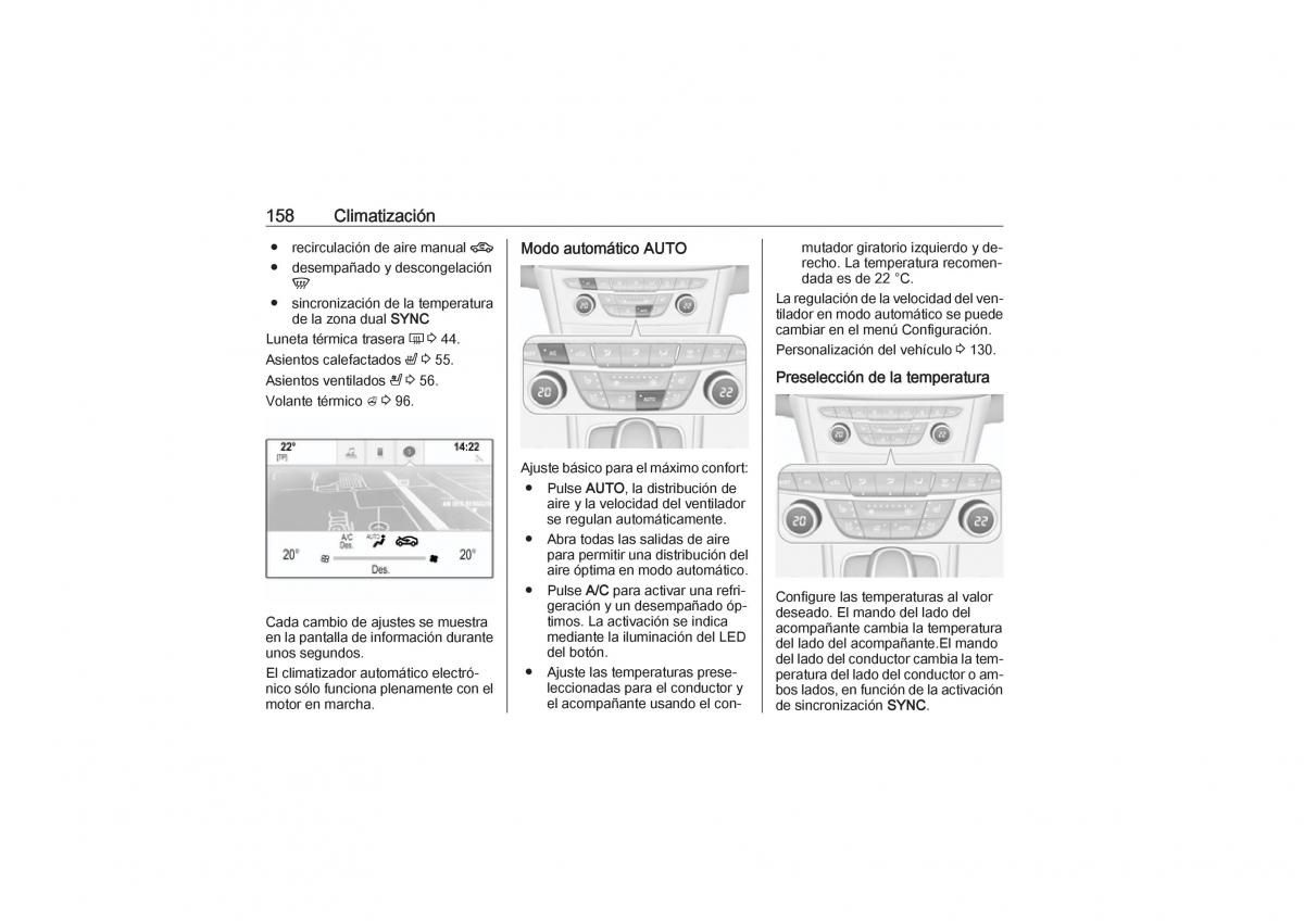 Opel Astra K V 5 manual del propietario / page 160