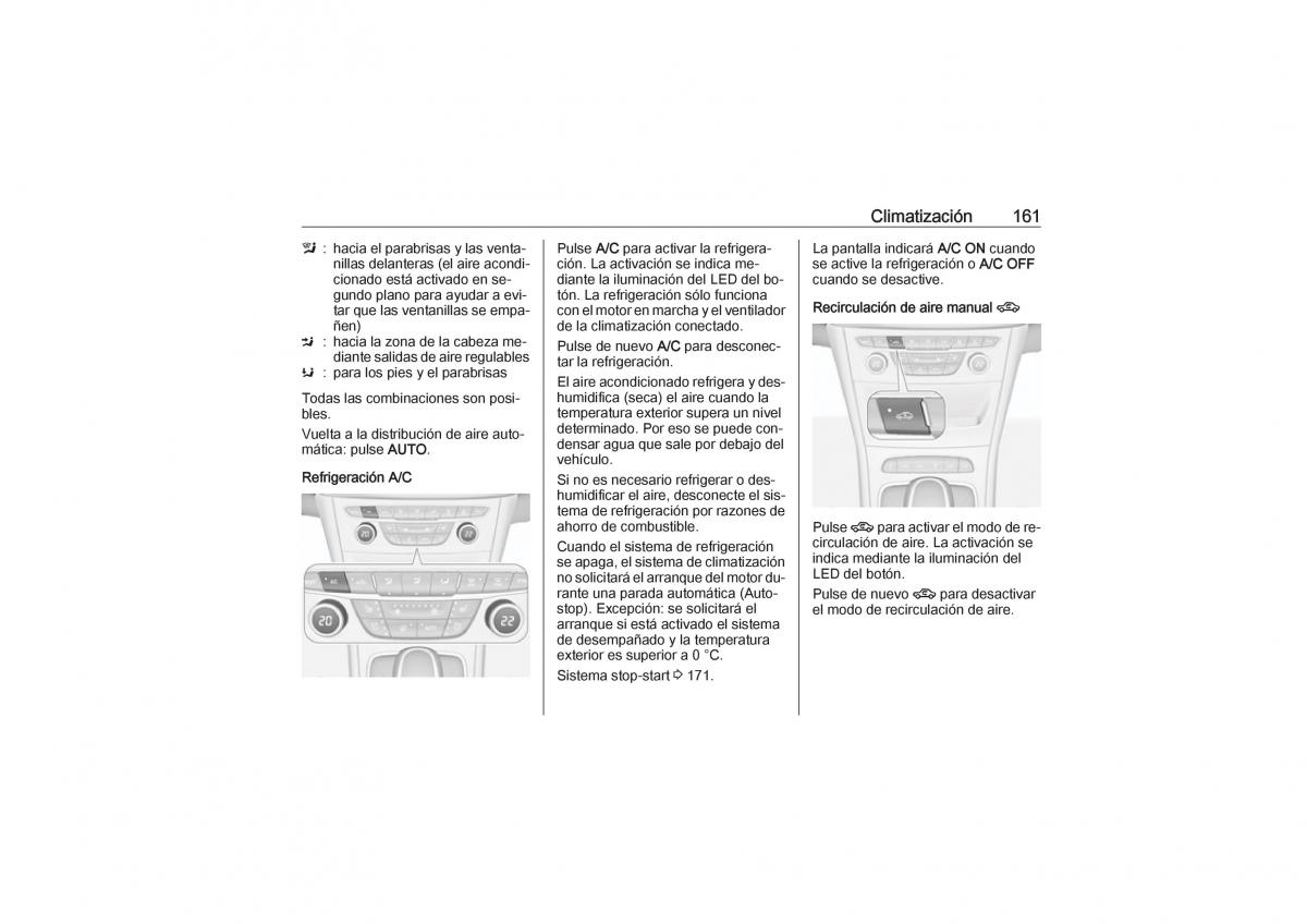 Opel Astra K V 5 manual del propietario / page 163