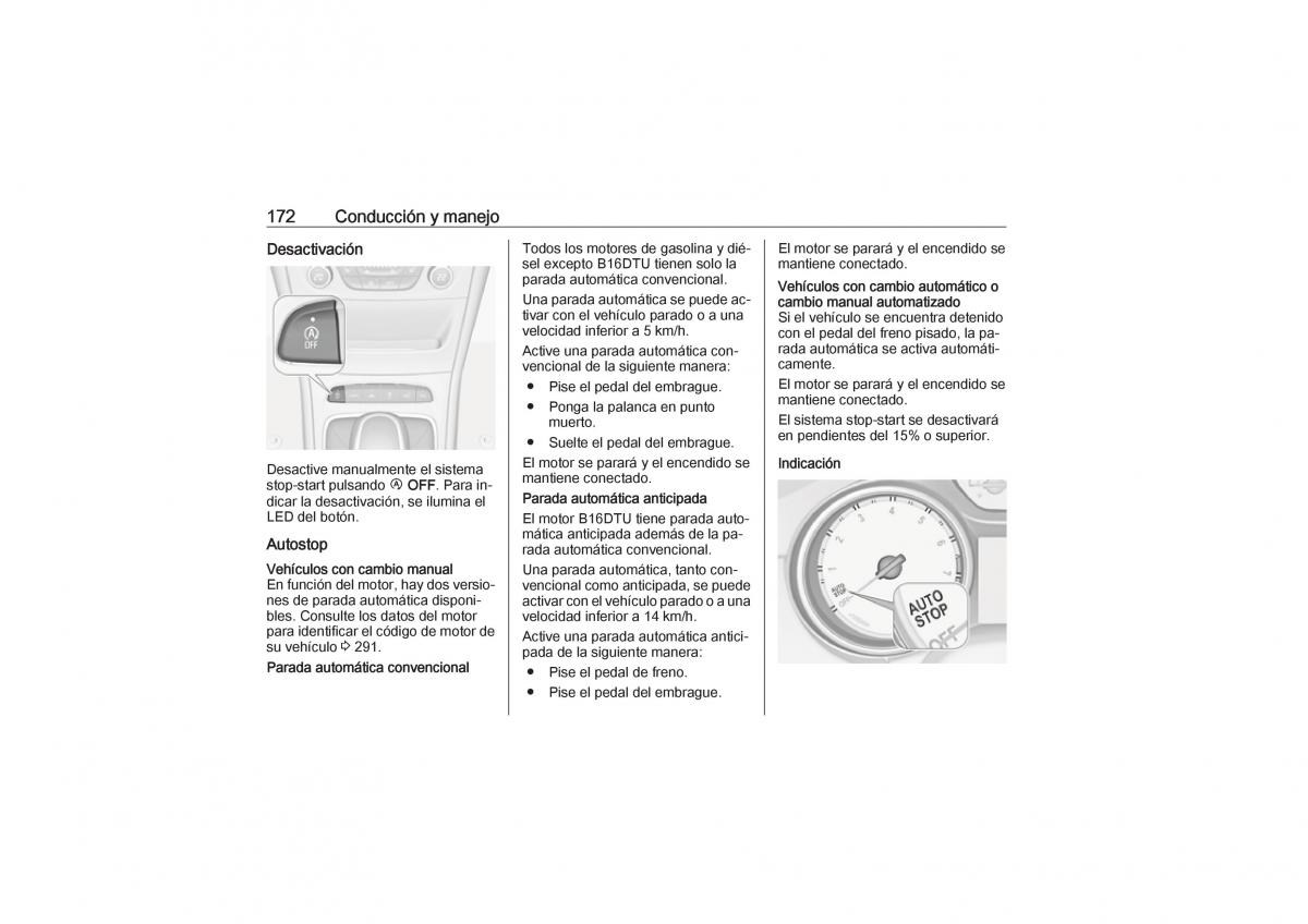 Opel Astra K V 5 manual del propietario / page 174