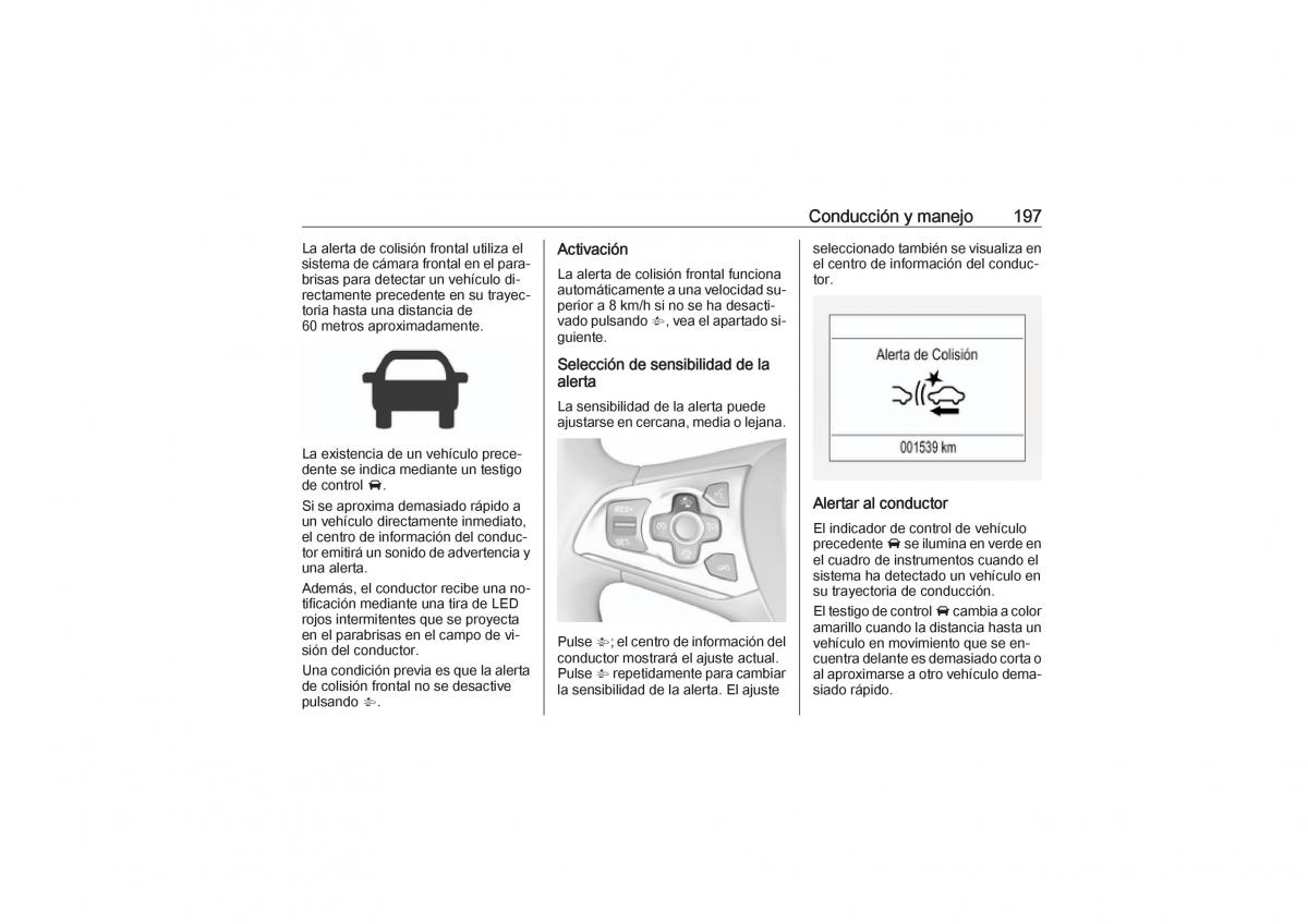 Opel Astra K V 5 manual del propietario / page 199