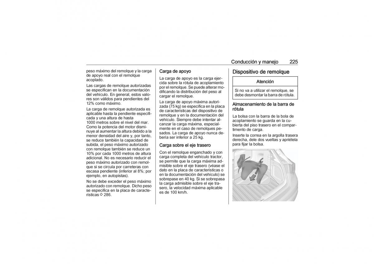 Opel Astra K V 5 manual del propietario / page 227