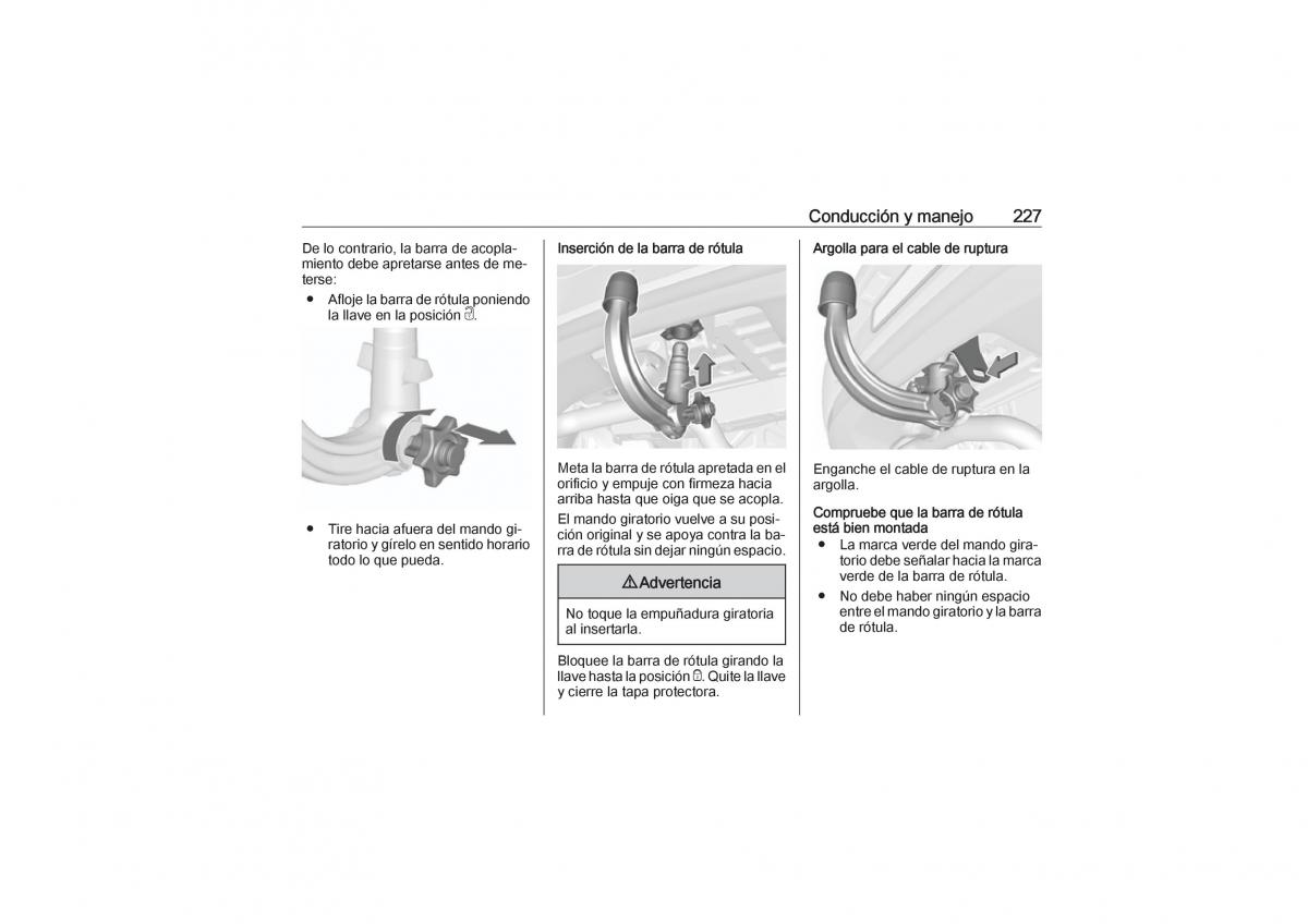 Opel Astra K V 5 manual del propietario / page 229