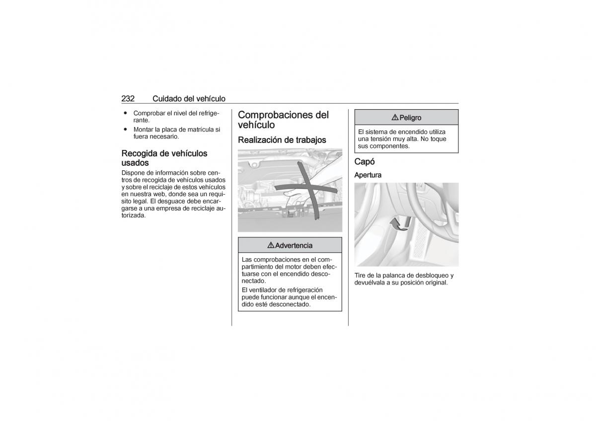 Opel Astra K V 5 manual del propietario / page 234