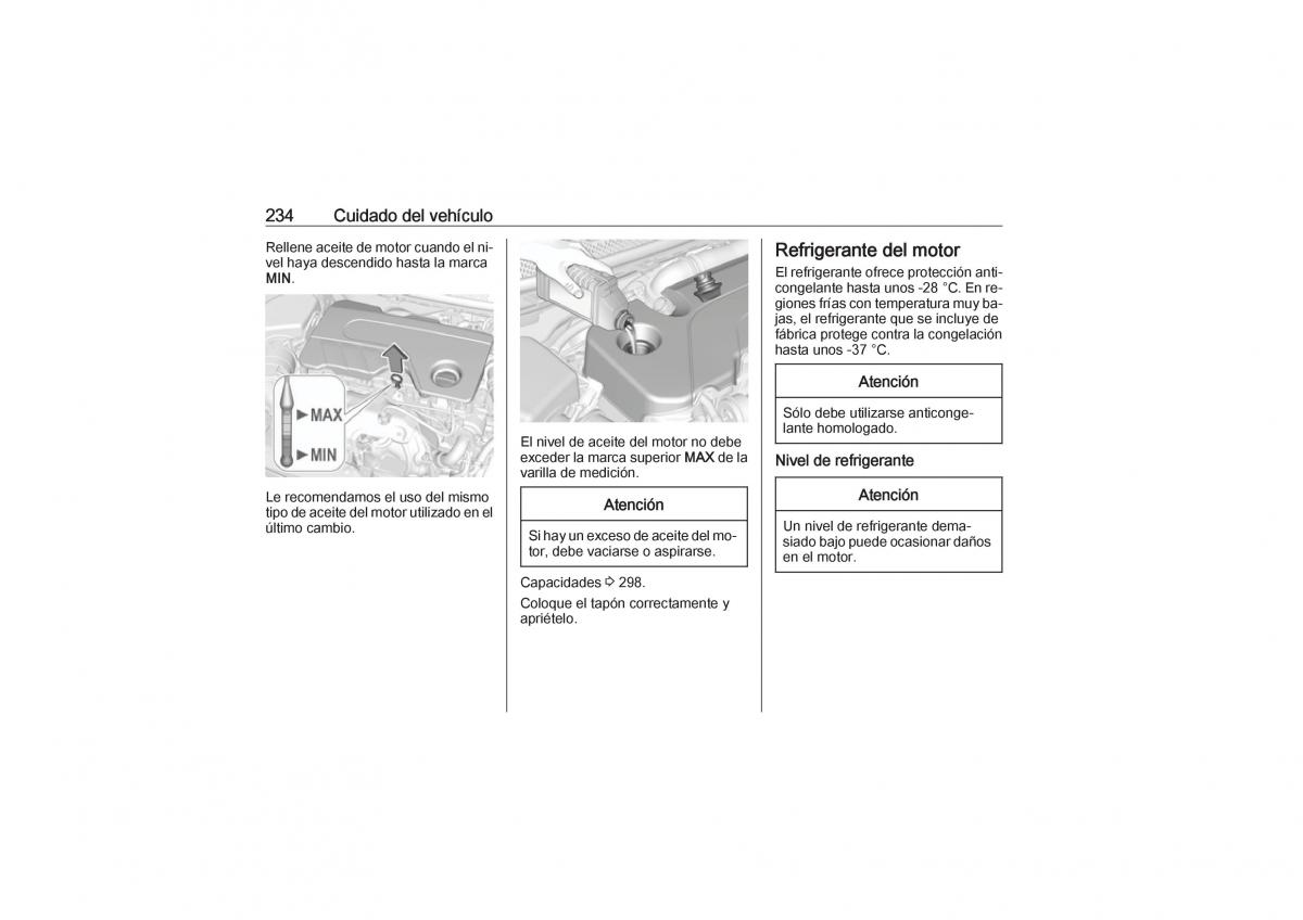 Opel Astra K V 5 manual del propietario / page 236