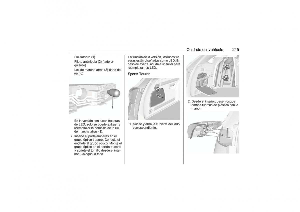 Opel Astra K V 5 manual del propietario / page 247