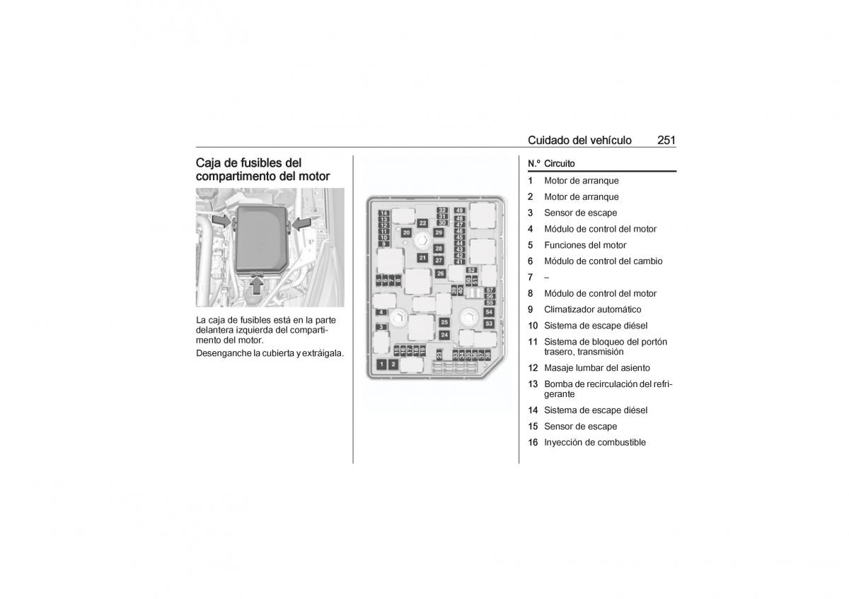 Opel Astra K V 5 manual del propietario / page 253