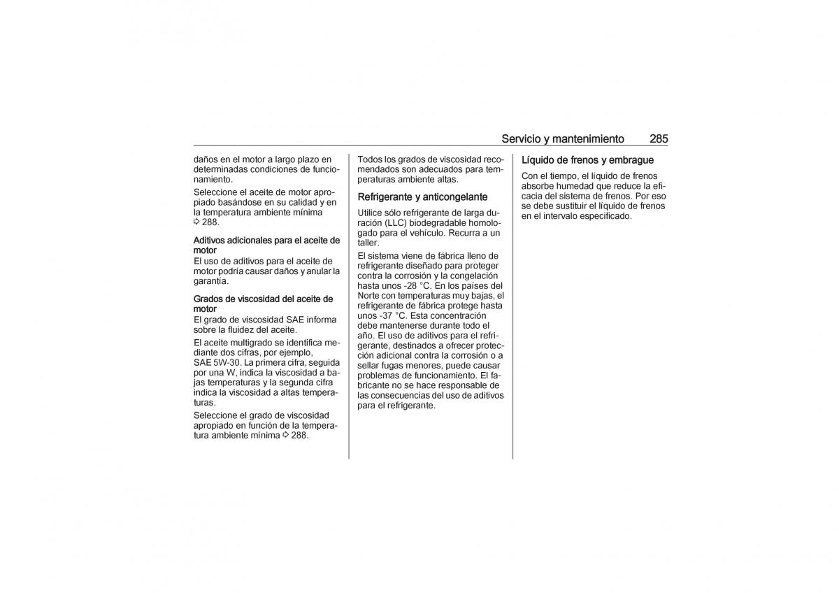 Opel Astra K V 5 manual del propietario / page 287