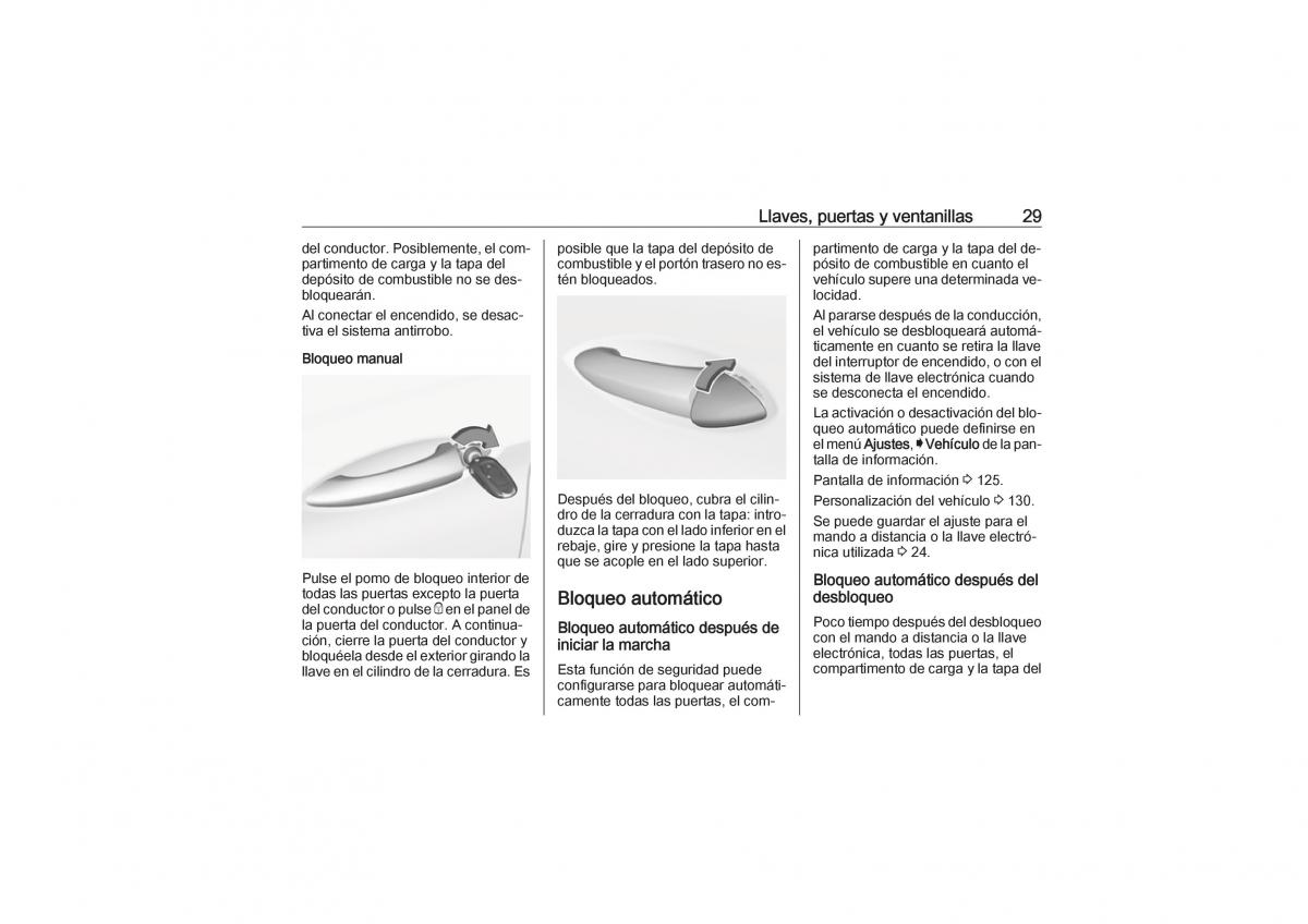 Opel Astra K V 5 manual del propietario / page 31